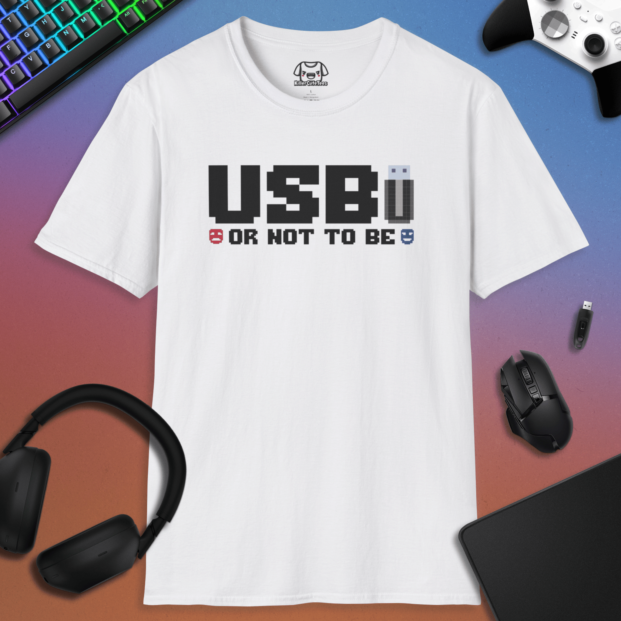 //USB OR NOT TO BE T-SHIRT